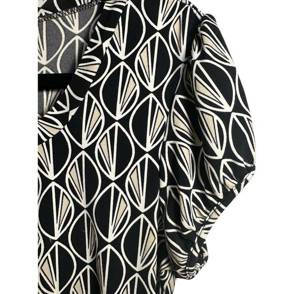 Worthington Stretch Cap Sleeve Tunic Top SZ L Classic Office Career Church Work - Picture 8 of 11